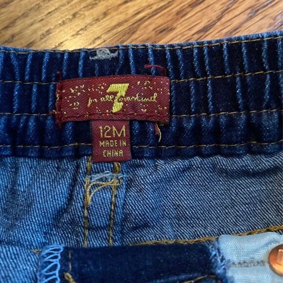 7 for all mankind 12m girls jeans - Picture 2 of 3